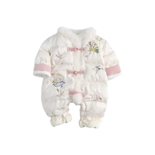 GOYN Белый Малыш Комбинезоны Ползунки