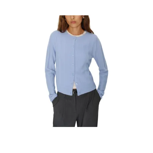 Reformation Hannah Crew Socks Cardigan Knitted Women's