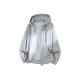 [330G Молочный Шелк] Фотиния Серый (Tn Hope Сливовый Цветок Логотип на Груди)