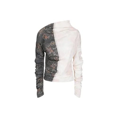 GANNI Phantom Black Женские T-рубашки