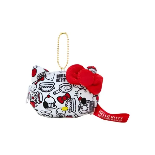 Sanrio Ткань Кошелек для монет Стандартный Унисекс Красный