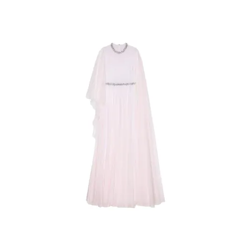 Givenchy FW25 Длинное платье с длинными рукавами женское