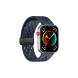 Складной перфорированный ремень - полночный синий