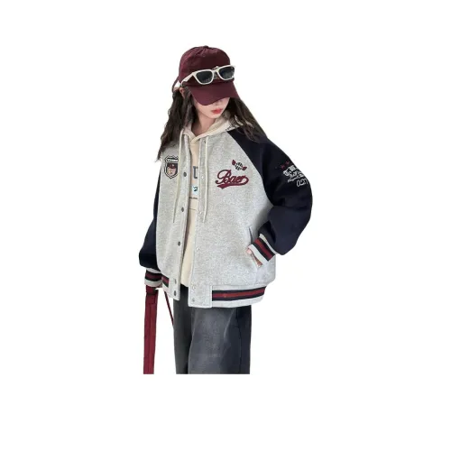 MUMUWU HOUSE Бейсбольная куртка Подростки