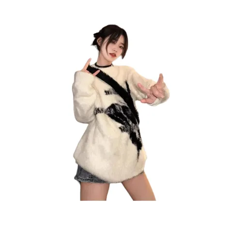 THE AIER Белый Унисекс Трикотаж