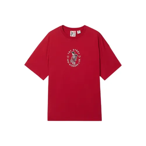 Levi's x WANJUZONGDONGYUAN LIANMINGKUAN WANJUZONGDONGYUAN LIANMINGKUAN WANJUZONGDONGYUAN LIANMINGKUAN Т-рубашка Унисекс