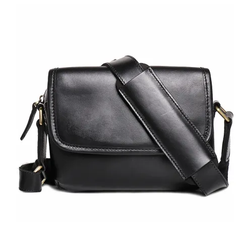 VANDEE Коровья кожа Сумка через плечо Стандартная Мужская Многоцветная