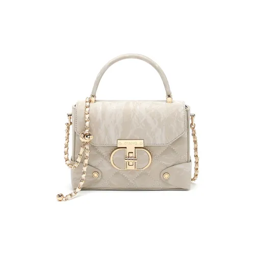 BETTINA VIVIAN ПУ (полиуретан) Сумка с одним плечевым ремнем Женская Экрю