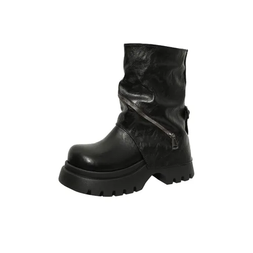 Be Good Стиль Майярд Британский стиль Fashion Versatile Минималистский стиль Удобные ботильоны 5 см Женские