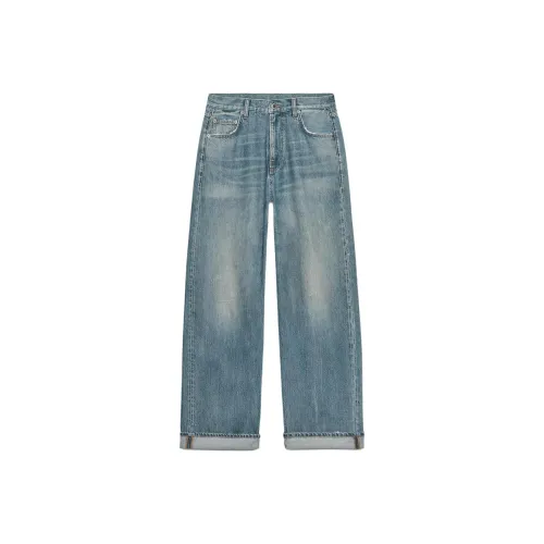 ZARA ZW Series Blue Women's Jeans ZARA ZW Series Синие Женские Джинсы