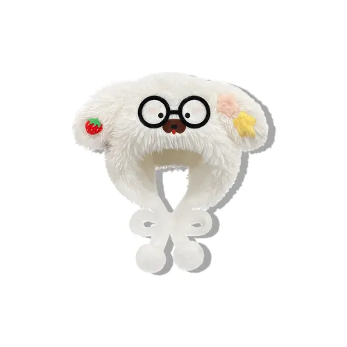 YOUWEI Полиэстер Fashion Versatile Шапка с ушками Тонкий Face FLUFFY Шапка-ушанка Унисекс