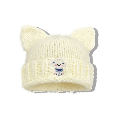 YOUWEI Трикотажная ткань Fashion Versatile Удобный Наушники‑меховые капюшоны Overhead Шляпа Закрытый носок Шапка-бини Унисекс