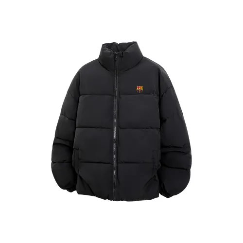 FCB ARCELONA Хлопковый пуховик Пальто Унисекс