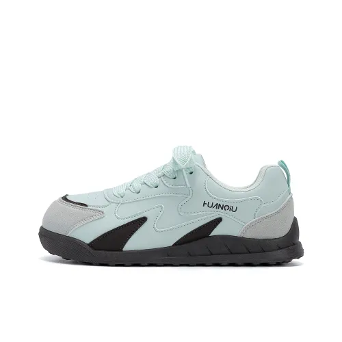 HUANQIU Высота увеличивающее покрытие Легкий Низкий Топ Повседневная обувь Женская Лунный свет Коричневый