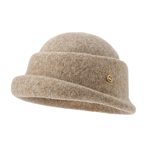 FREE RABBITⅡ Осенний Зимний Мода С манжетами Плиссированный Универсальный Панамы Унисекс