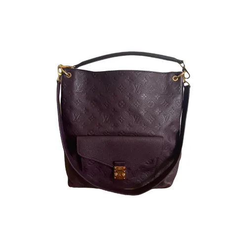 LOUIS VUITTON Metis Телячья кожа Сумка на одно плечо Женская Фиолетовая