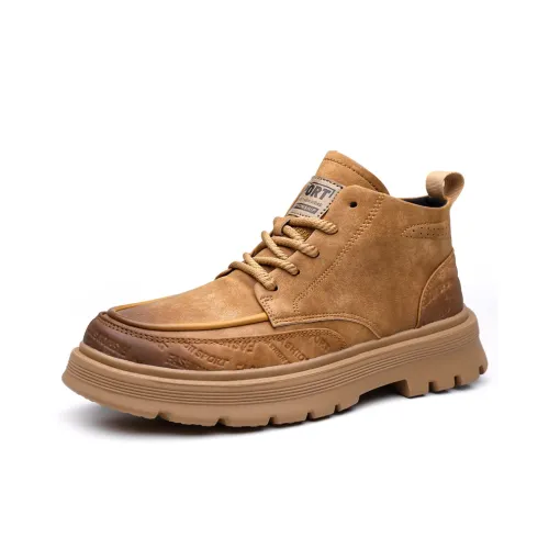 Kuding Рабочий стиль Hardman Позиционирование стиля Пустынные сапоги Короткий Мартин Boot Мужской