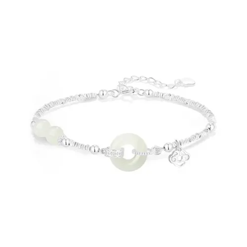 I YOU Цветное стекло Нефритовые браслеты Женские