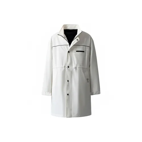 Qnxeey Унисекс Тренч