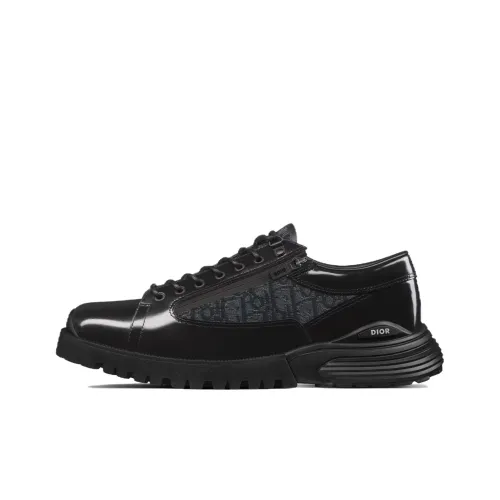 DIOR Combat Casual Shoes Men's Black