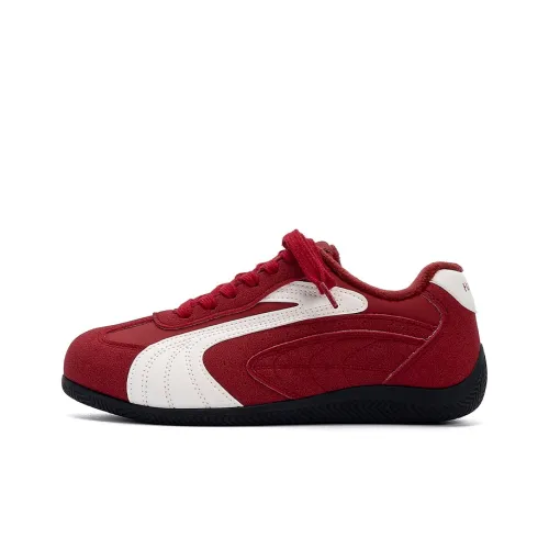 HUANQIU Покрытие Легкий Увеличение Высоты Низкие Кроссовки для Скейтбординга Женские