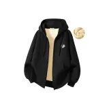 [Thickened Sherpa] Черный (Тайцзи Кошка Логотип)