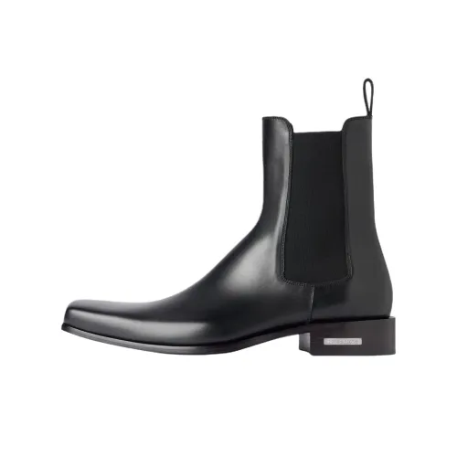 Balenciaga Короткий Челси Мужской Черный