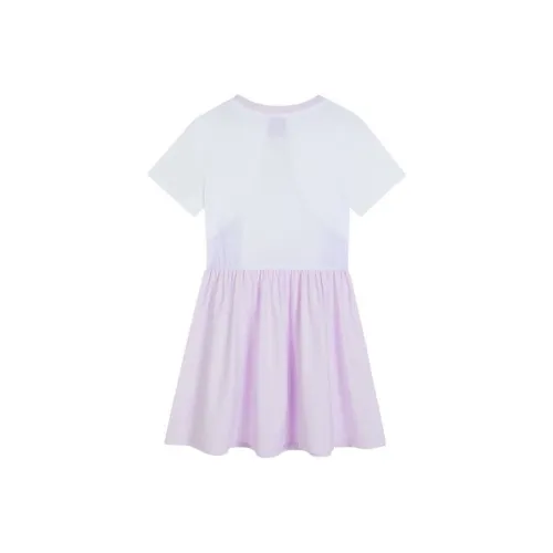 ANTA Детское платье детский чисто белый красивый фиолетовый