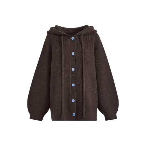 KUOSE Темно-коричневые женские свитера