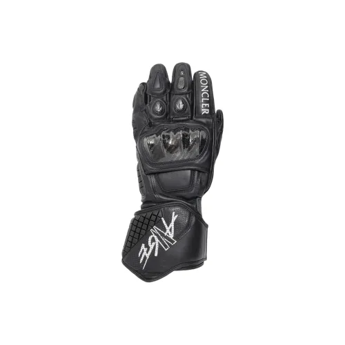 Moncler Кожа Перчатки Унисекс Черный