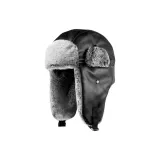 116 стилей шапки-ушанки - черный