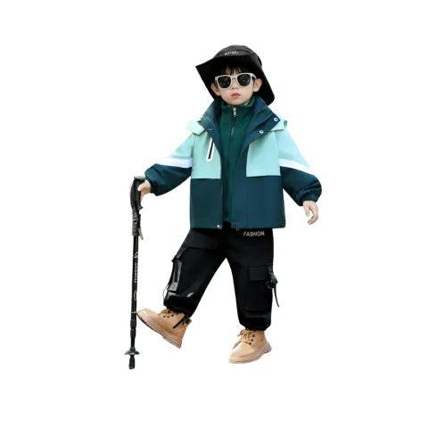 GOYN Зеленое пальто с подкладкой унисекс ветровка