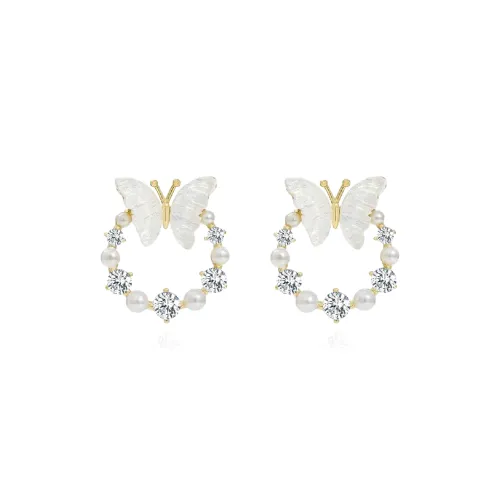 Серьги-гвоздики из сплава для женщин Crafts Women's