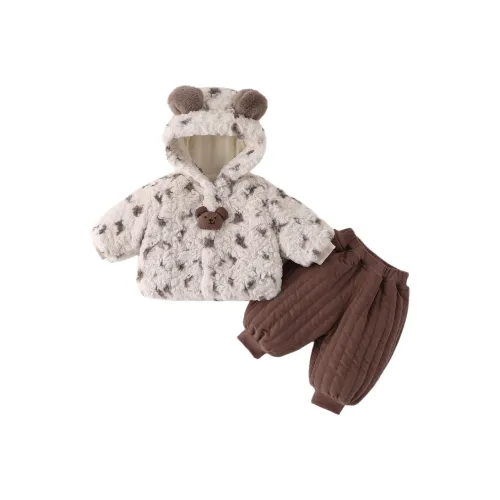 XiaoJinBu Кофе Малыш Повседневная Спортивная Одежда