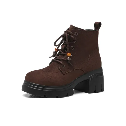 Golden Silk Rabbit 13cm Martin Boot Женские