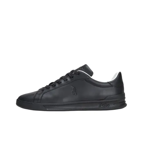 Polo Ralph Lauren Court Low Top Скейтборд Кроссовки Мужские Черные