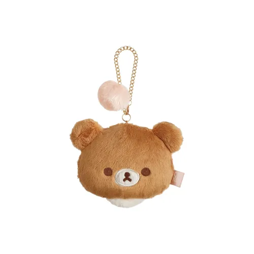 SAN X Rilakkuma Bell Mirror Plush Pendant 9cm Recommended Height