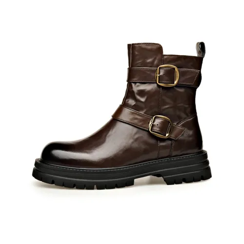 Romon Короткий MID Голень Мартин Boot Мужской