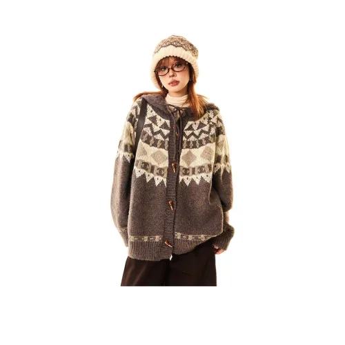 MUCCHIC Серый Женский Трикотаж