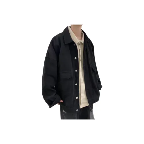 YIWANSHIDUO Черный Унисекс Куртки