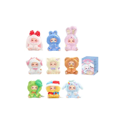 Cureplaneta Pocket Bag с мультяшными виниловыми плюшевыми брелками слепые коробки одна коробка Mystery целая коробка 8 шт