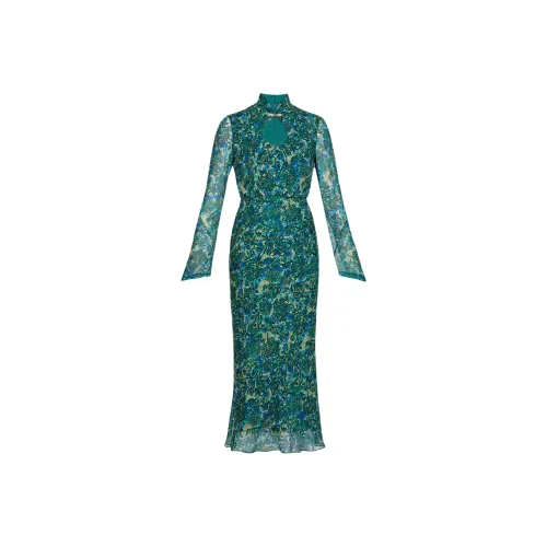 SALONI Длинное платье с длинными рукавами женское