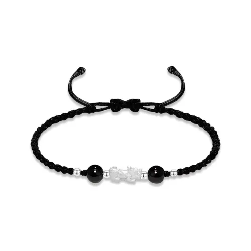 Asia Star 999 Fine Серебряный Браслет Шнурки Унисекс