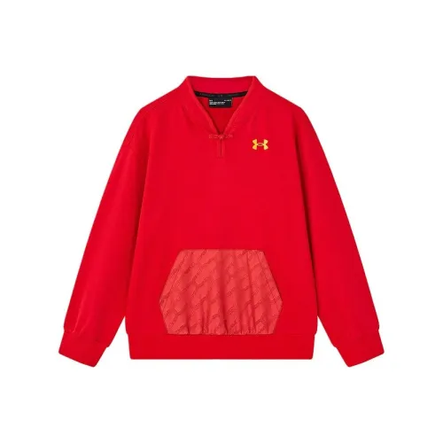 Under Armour Красный Kids Свитшоты