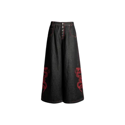 DBW DOUBLEWIN Черный Унисекс Джинсы