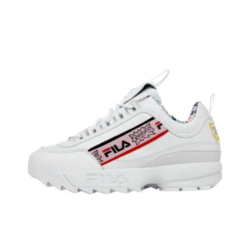 Rugrats x FILA Disruptor 2 Повседневная обувь Мужская Белая