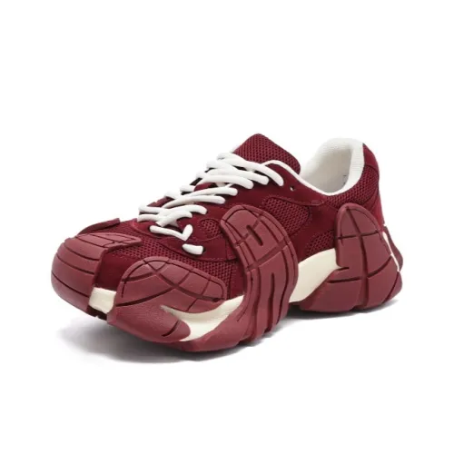 SENJIALUO Износостойкий Дышащий Противоскользящий Низкий Топ Толстая подошва Женские