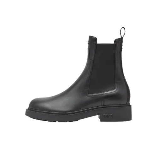 FENDI Filo Короткий Челси Женские Черный