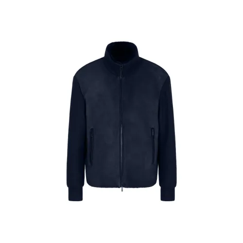 GIORGIO ARMANI Blue Men's Jackets GIORGIO ARMANI Синий Мужской Куртки