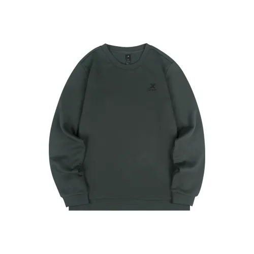 XTEP Спортивный свитшот мужской дракон зеленый